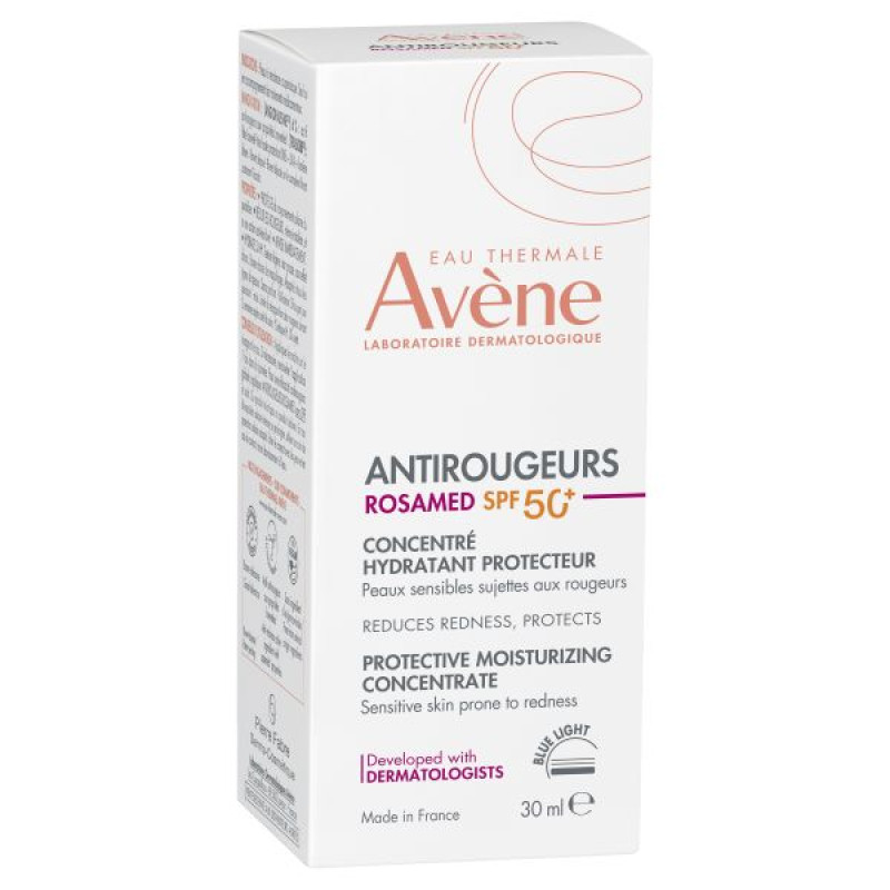 Концентрат для обличчя Avene Антиружер Розамед SPF50+ при схильності до почервоніння та куперозу 30 мл