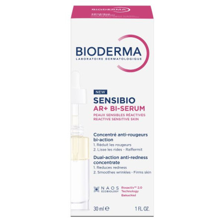 Сироватка для обличчя Bioderma Sensibio Сансибіо AR+ 30 мл