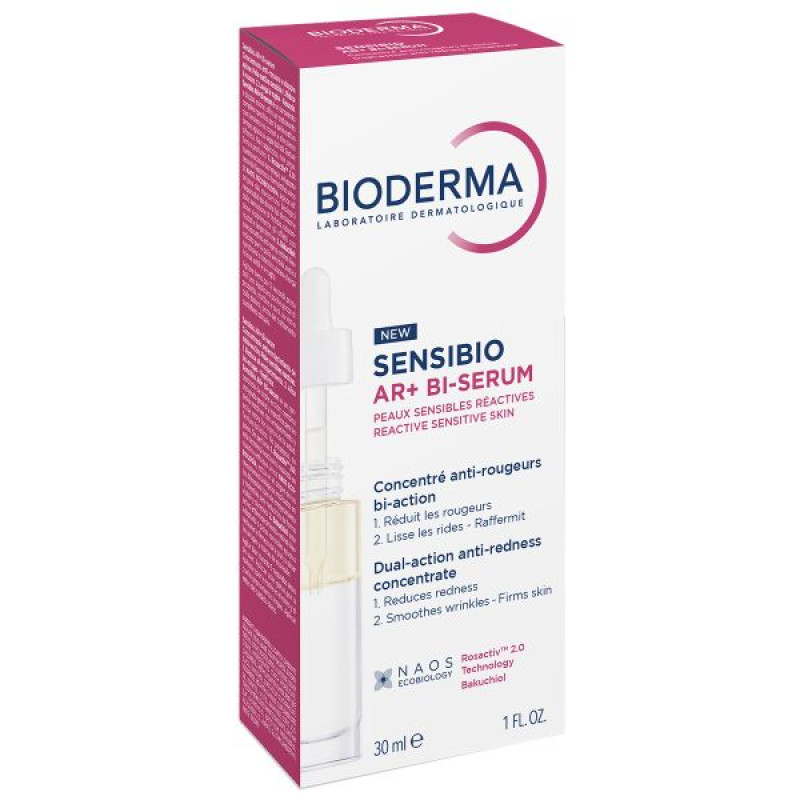 Сироватка для обличчя Bioderma Sensibio Сансибіо AR+ 30 мл