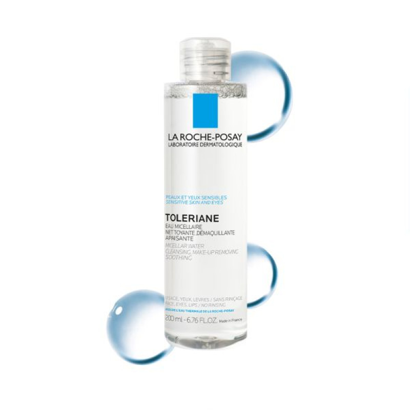 Міцелярний розчин La Roche Posay Toleriane для чутливої шкіри обличчя 200 мл