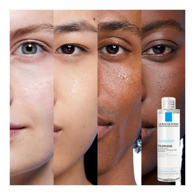 Міцелярний розчин La Roche Posay Toleriane для чутливої шкіри обличчя 200 мл