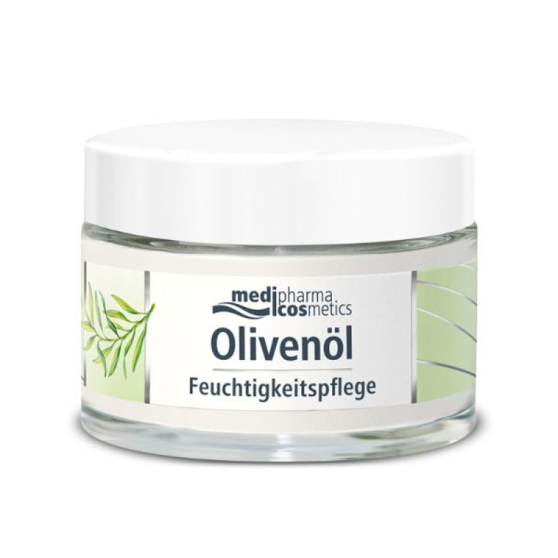 Зволожуючий крем D'oliva (Olivenol) з гіалуроновою кислотою 50 мл