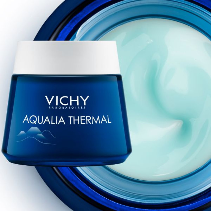 Крем-гель Vichy Aqualia Thermal Night SPA нічний для глибокого зволоження 75 мл
