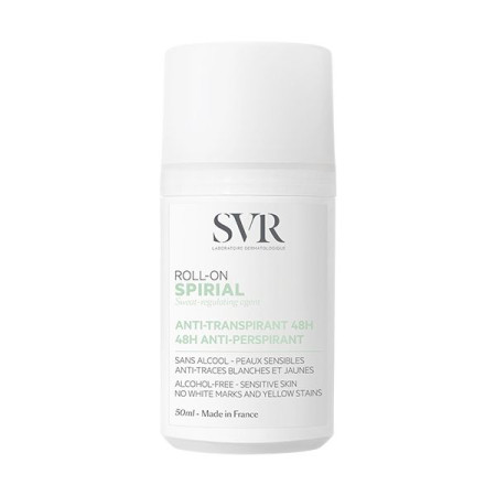 Кульковий дезодорант-антиперспірант SVR Spirial Roll-On 50 мл