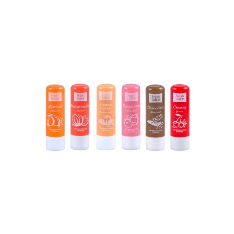 Set of fruit hygienic lipsticks Fresh Juice No. 30