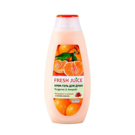 Cream-gel shower gel Fresh Juice Tangerine & Awapuhi 400 ml