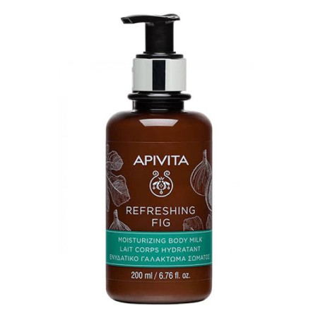 Apivita Moisturizing Body Milk Refreshing Fig 200 ml