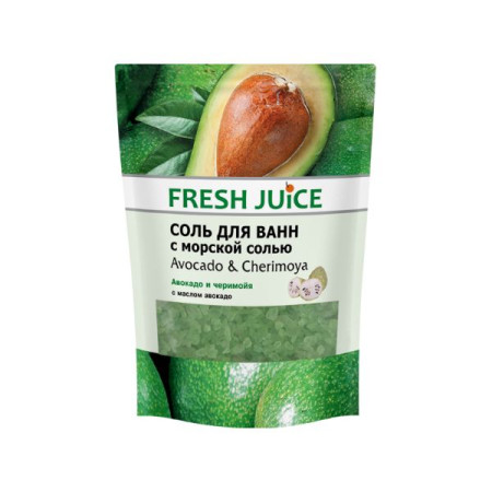Bath salt Fresh Juice Avocado & Cherimoya doi-pak 500 g