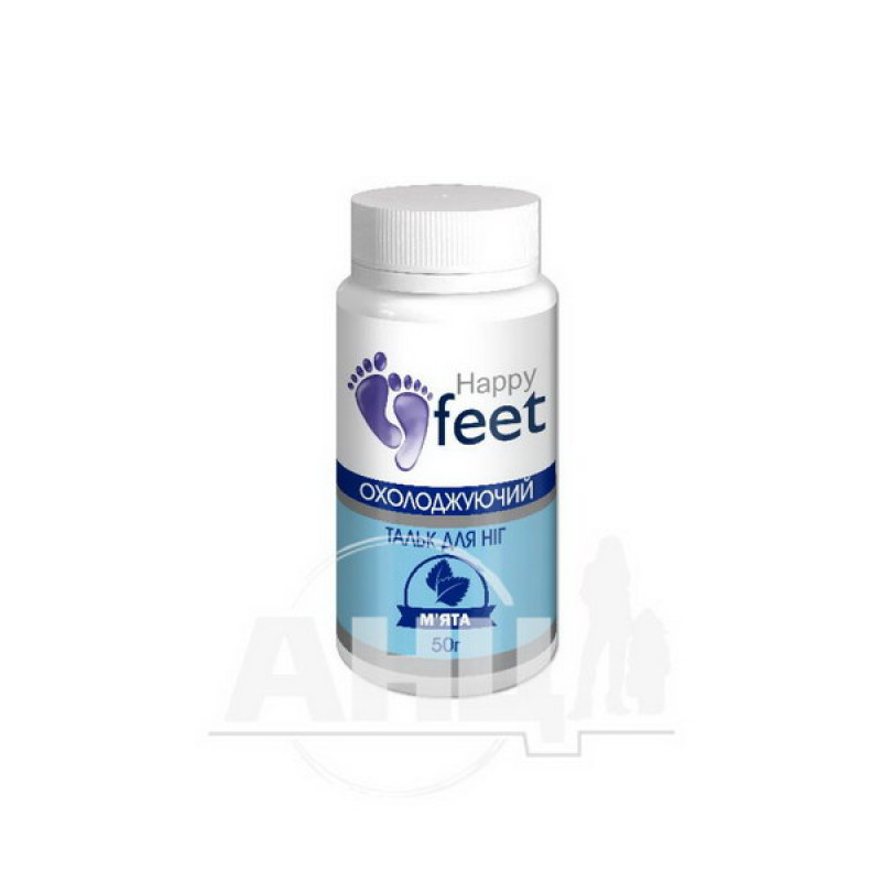 Happy Feet cooling foot powder mint 50 g