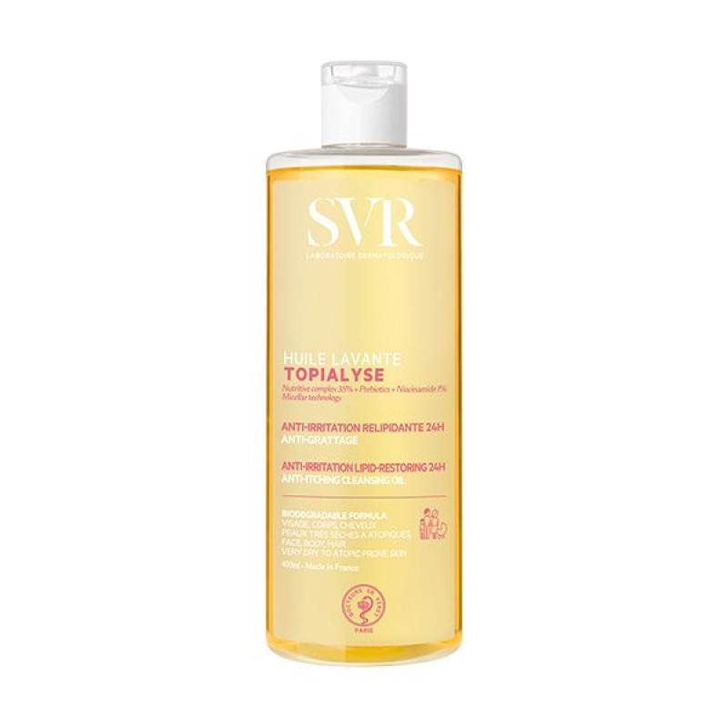 SVR Topialyse cleansing body oil 400 ml