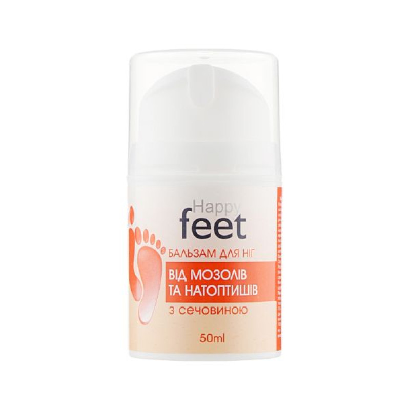 Happy Feet cosmetic foot balm with urea 50 ml