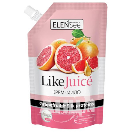 ElenSee cream soap grapefruit, silk doypack 450 ml