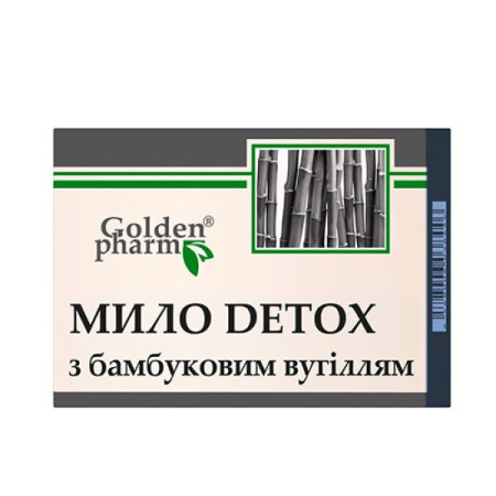 Detox soap with bamboo charcoal 70 g