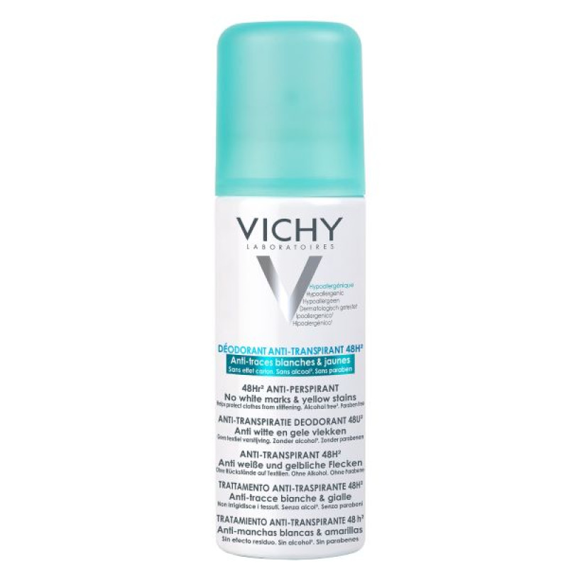 Vichy Deo antiperspirant deodorant against white marks and yellow spots 125 ml