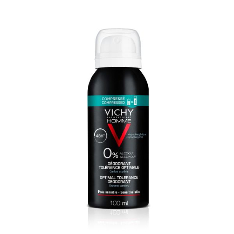 Дезодорант Vichy Homme оптимальный комфорт чувствительной кожи 100 мл