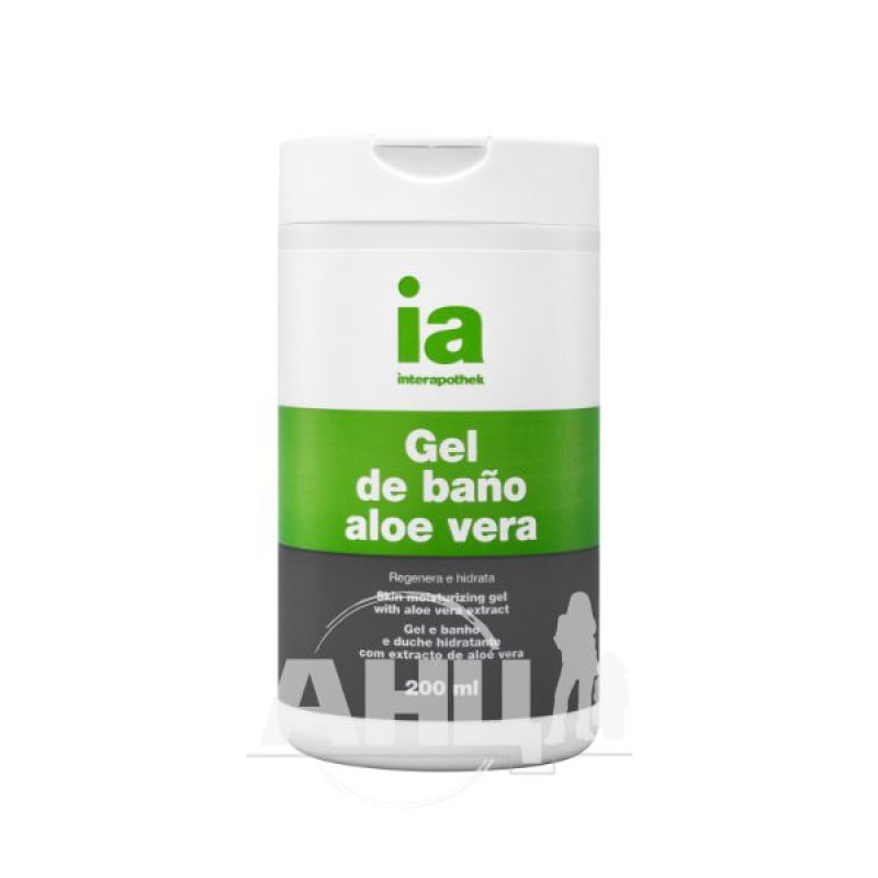 Гель для душа Interapothek с алоэ 200 мл