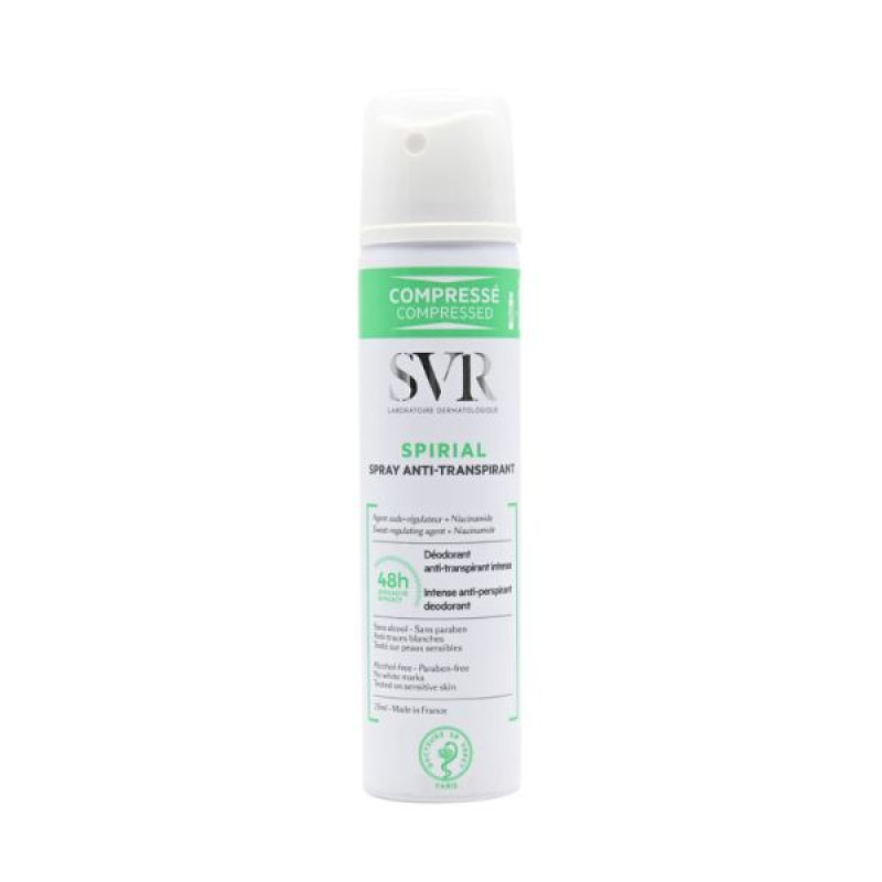 Spray deodorant-antiperspirant SVR Spirial 75 ml