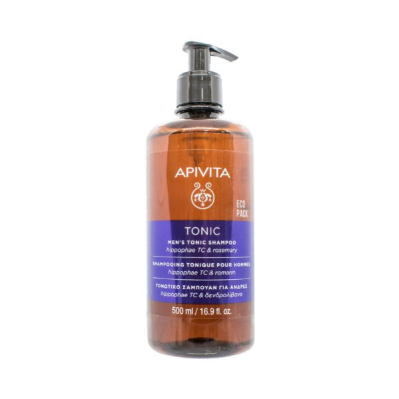 Apivita Men's Toning Shampoo Sea Buckthorn Rosemary 500 ml