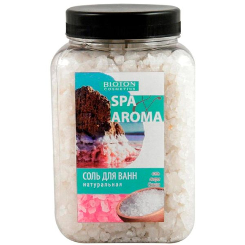 Sea salt for baths Bioton Cosmetics Spa Aroma natural salt of Lake Sivash 750 g