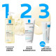 La Roche Posay Липикар Масло АП+ липидовосстанавливающее очищающее средство для ванны и душа для младенцев, детей и взрослых 400 мл сменный блок