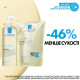 La Roche Posay Липикар Масло АП+ липидовосстанавливающее очищающее средство для ванны и душа для младенцев, детей и взрослых 400 мл сменный блок