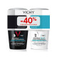 Vichy 72 Hour Invisible Resist Deodorant Set for Men and Women 50 ml and 50 ml