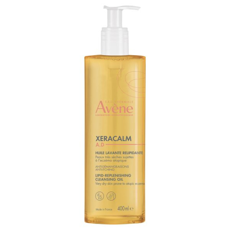 Масло очищающее Avene КсераКальм AD для очень сухой кожи 400 мл