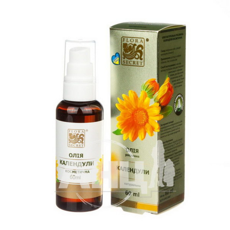 Олія Flora Secret календули натуральна рослинна 60 мл