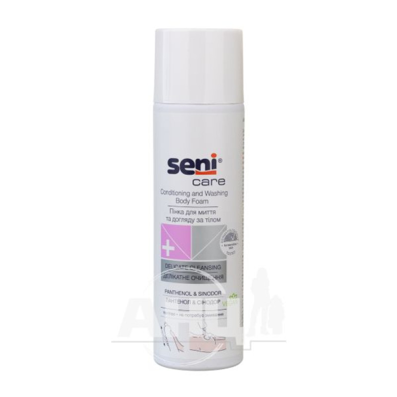 Seni Care Body Wash and Care Foam 500 ml