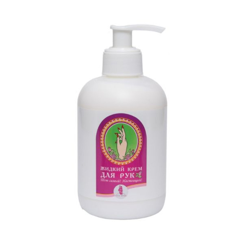 Liquid hand cream with dispenser 330 ml