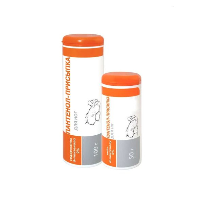 Panthenol powder for feet 100 g