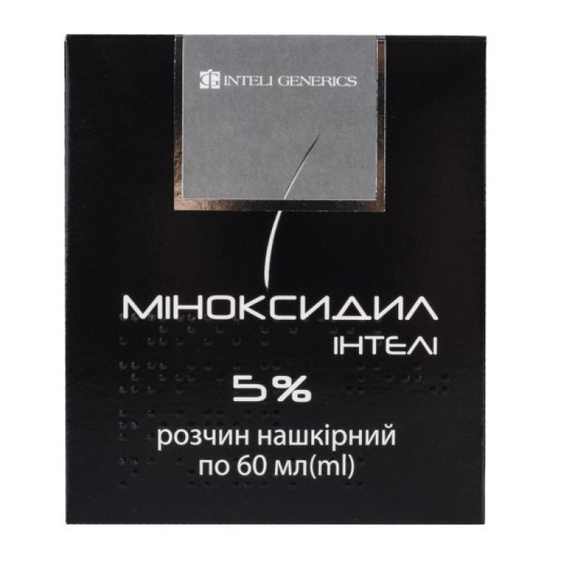 Minoxidil Inteli cutaneous solution 5% bottle 60 ml No. 1