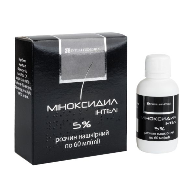 Minoxidil Inteli cutaneous solution 5% bottle 60 ml No. 1