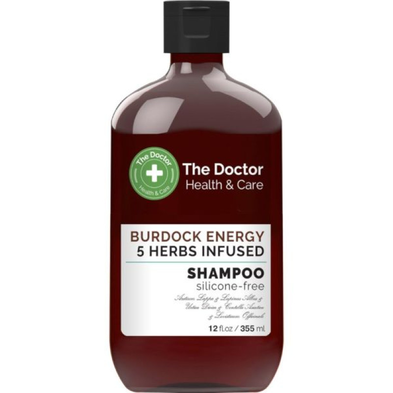 The Doctor Burdock Energy Shampoo 5 Herbs 355 ml