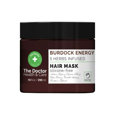 Маска для волос The Doctor энергия лопуха 5 трав 295 мл