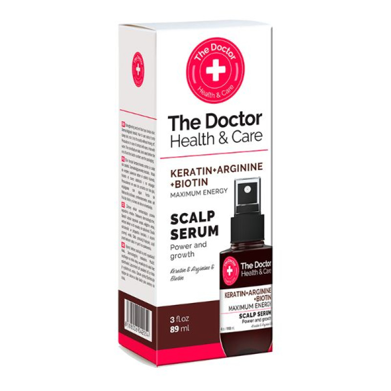The Doctor Health&Care Keratin + Arginine + Biotin Hair Serum Maximum Energy 89 ml