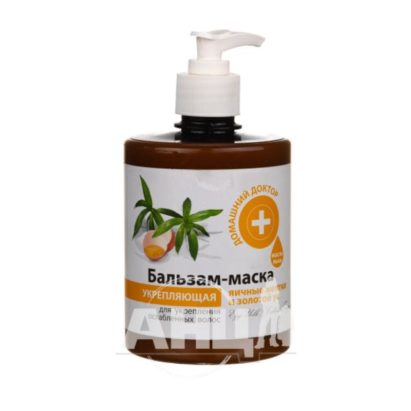 Balm-mask Home Doctor egg yolks and golden mustache 500 ml