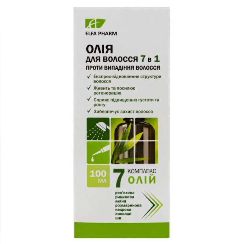 Hair oil Elfa Pharm 7 oils 7in1 100 ml