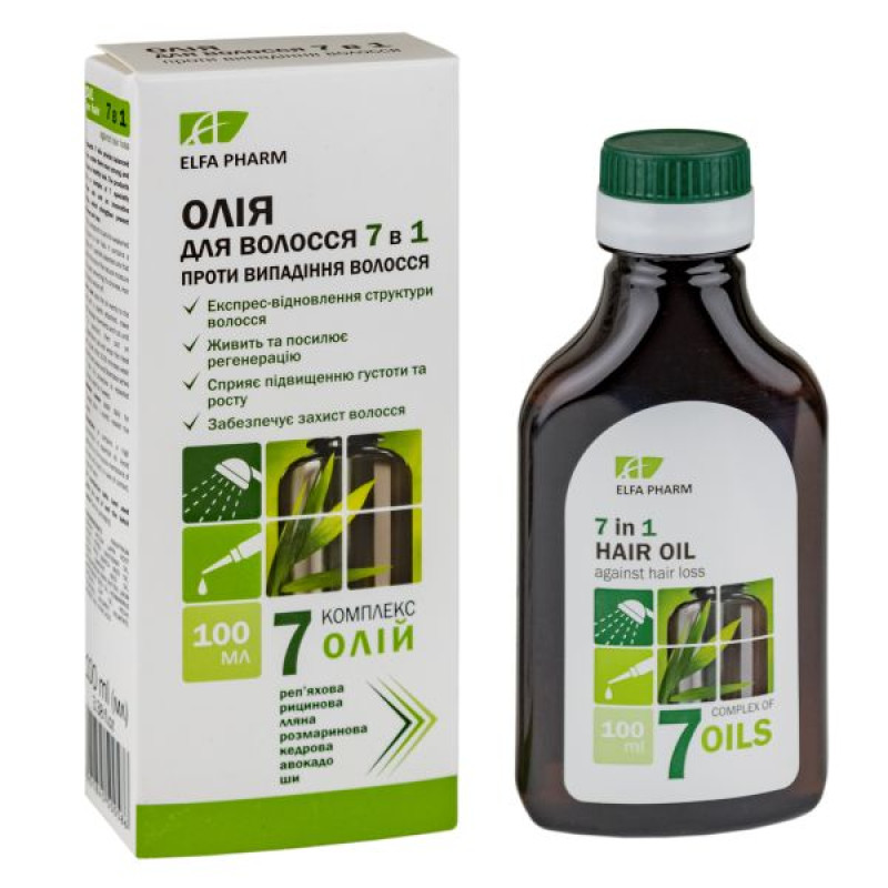 Hair oil Elfa Pharm 7 oils 7in1 100 ml