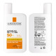 Легкий сонцезахисний флюїд La Roche-Posay Антеліос UVA 400 SPF 50+ стійкий до води та поту для чутливої шкіри обличчя 50 мл