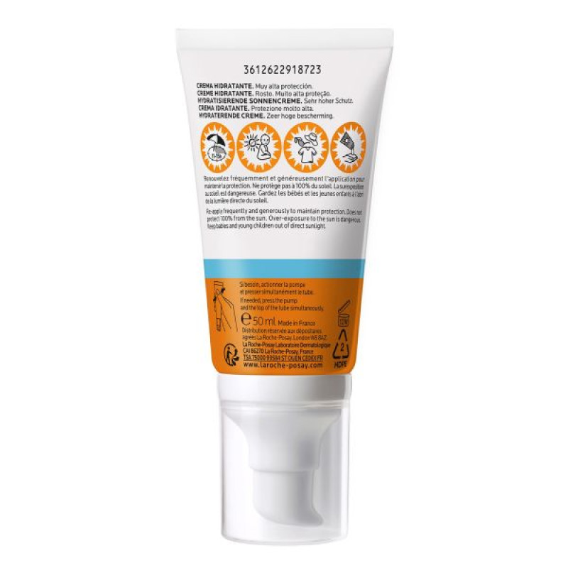 La Roche-Posay Anthelios UVmune 400 SPF50+ Sunscreen Moisturizer for Face and Eye Area 50 ml