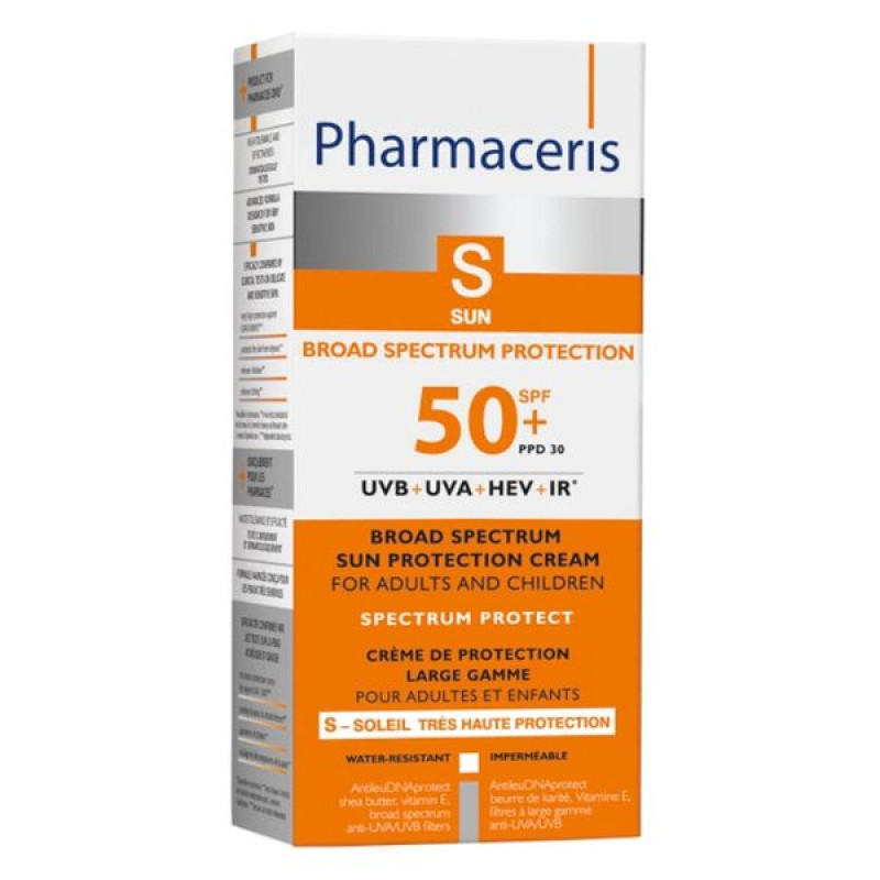 Сонцезахисний крем Pharmaceris S Sun Protection SPF50+ 50 мл