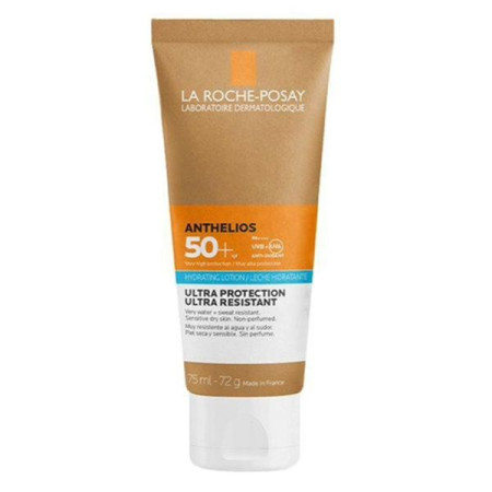 Сонцезахисний зволожувальний лосьйон La Roche-Posay Антеліос SPF50 + для шкіри обличчя і тіла 75 мл
