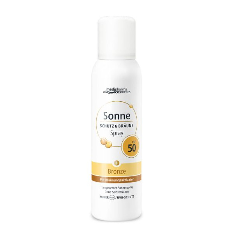 Sunscreen spray-aerosol Hyaluron Sonne SPF 50 to enhance natural tan 150 ml