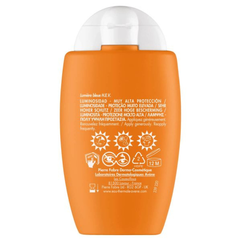 Avene Radiance Ultra-Fluid SPF50+ Sunscreen for All Skin Types 50 ml