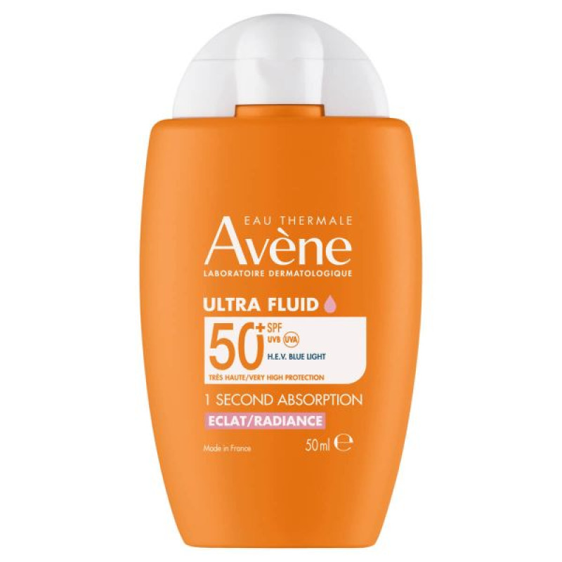 Avene Radiance Ultra-Fluid SPF50+ Sunscreen for All Skin Types 50 ml