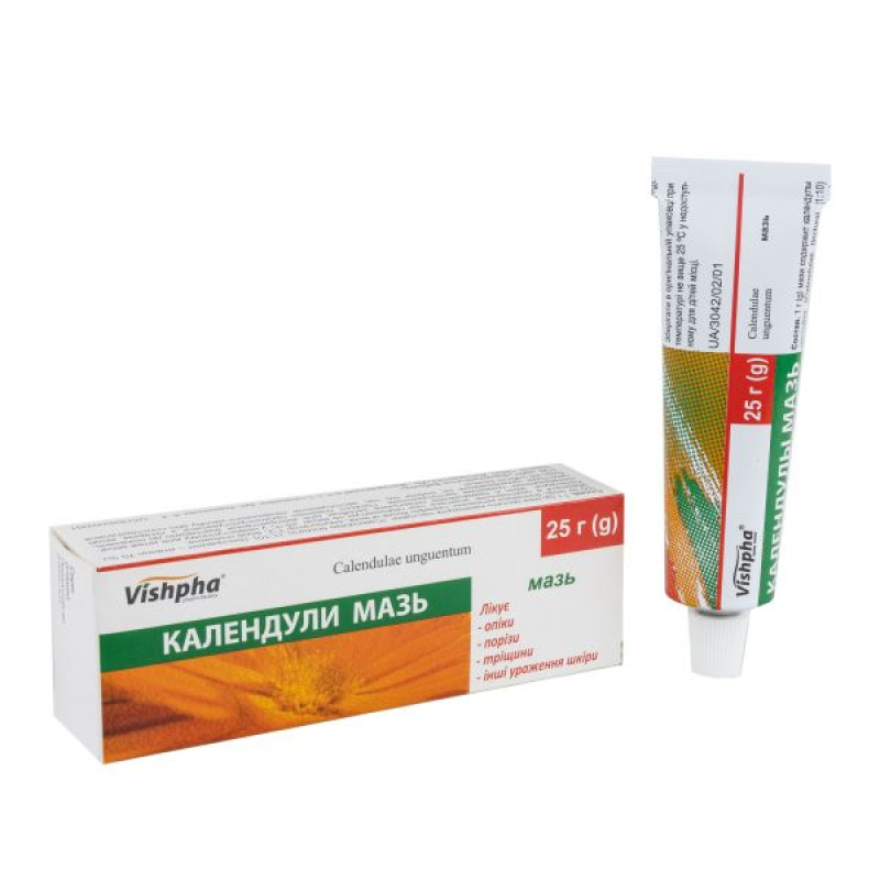 Calendula ointment tube 25 g