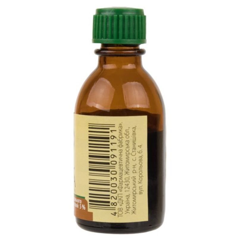 Iod-Vishfa alcohol solution for external use 5% bottle 20 ml