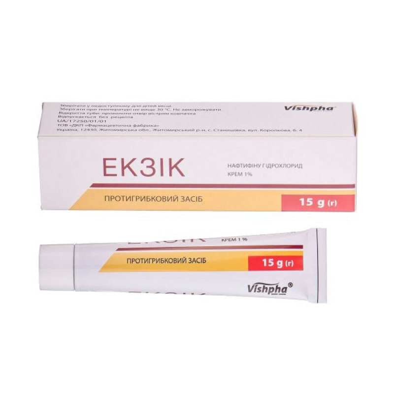 Экзик крем 1 % туба 15 г