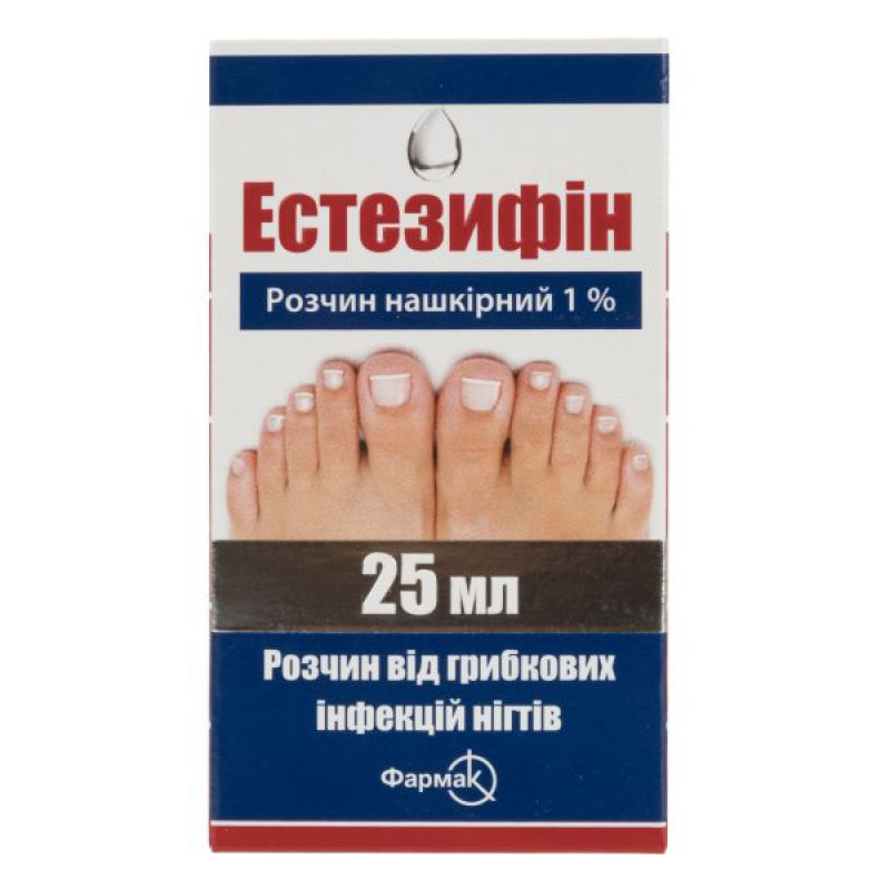 Estezifin cutaneous solution 1% bottle 25 ml No. 1